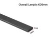 uxcell Carbon Fiber Strip Bars 1x3mm 600mm Length Pultruded Carbon