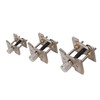 3pcs/Set Metal Watch Movement Fixed Base Holder Watchmaker Accessory Repairing