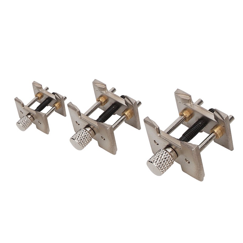 3pcs/Set Metal Watch Movement Fixed Base Holder Watchmaker Accessory Repairing