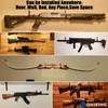 GOHIKING Gun Rack Storage Rifles Shotgun Hooks Wall Mount Hangers