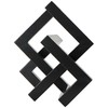 Deco 79 Metal Geometric Decorative Sculpture Abstract Shaped Home Decor