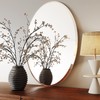 KOHROS Bathroom Mirrors for Over Sink - Oval Frameless Mirror
