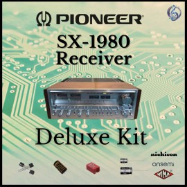Pioneer SX-1980 Receiver Deluxe Upgrade Kit Genuine Parts Restoration