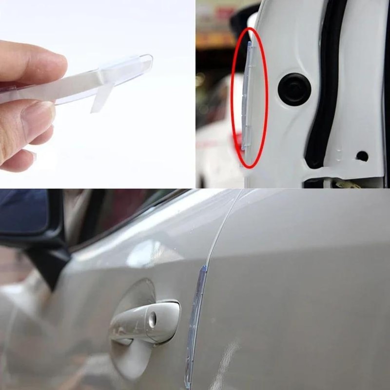 Protectores de Bordes de Puertas de Auto, 4 Piezas, Tiras