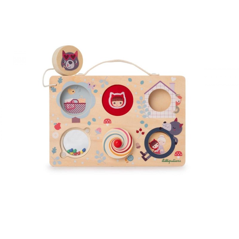 Activity Sign in Suitcase, Discoveries Lilliputiens