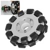 127mm Double Aluminum Omni Wheel with Bearing Rollers Omni Directional