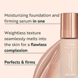 M. Asam Magic Finish Supercharge Serum Foundation Rose Fair