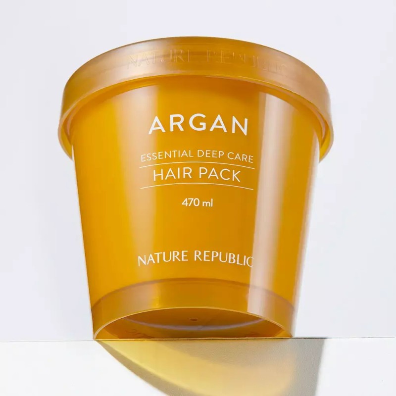 Argan 아르간 에센셜 딥케어 영양 헤어팩 (대용량) Argan Essential Deep