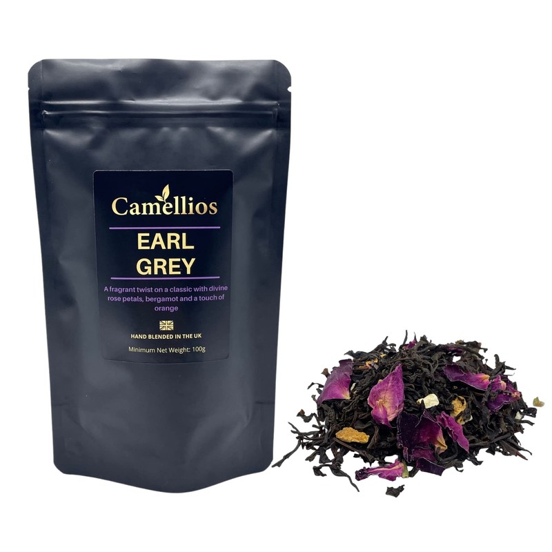 Premium Tea Selection, 3 Loose Leaf Teas, Camellios (3 Flavours,