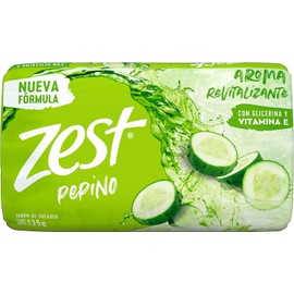 ZEST Jabón de tocador Sábila con Pepino 135 g