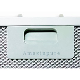 Amazinpure Aluminium Filters for Cooker Hoods. ONE 267 x 305 x 9 mm Compatible with Elica GRI0009219 Ariston C00280008 AEG 405509917 Bau kkne ccht 482000031 Juno