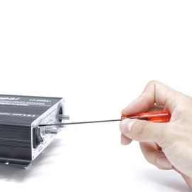 ENGINEER DK-02 Engineer Hex Screwdriver Set, Opposite Side 0.06/0.1/0.1/0.12/0.1/0.12/0.2 inches (1.5/2/2.5/3/4/5 mm), Set of 6, Red