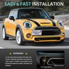 No Drill Front Bumper License Plate Mount Compatible with Mini
