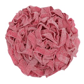 Smarty Stop All Flavor Sour Candy Belts (Red Wild Cherry, 1 Pound (Pack of 1))