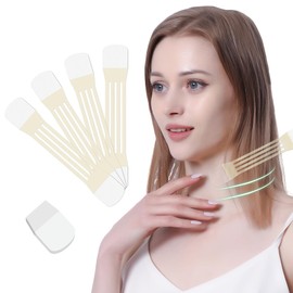 spacemor Neck Tapes, Neck Lifting Stickers Women Skin Care Neck Lift Bands, Instant Face Neck Lifting Stickers (4pcs bands, 20pcs replace tapes)