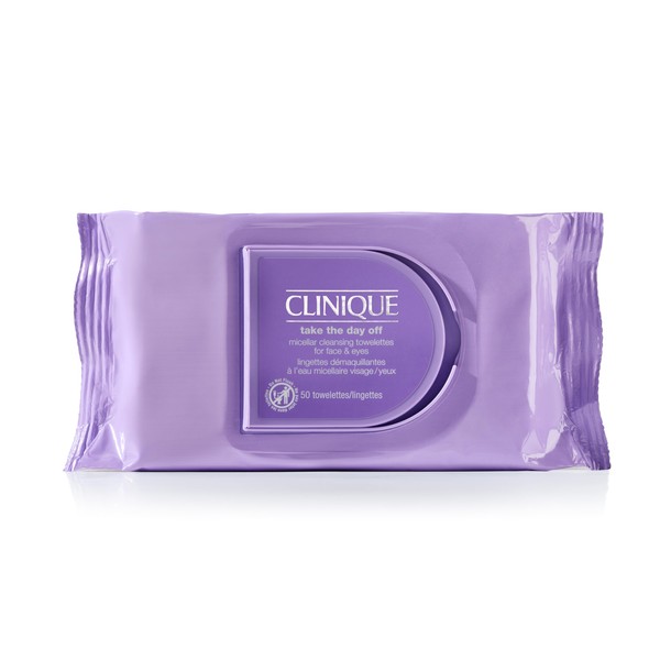 Clinique Take The Day Off Micellar Cleansing Makeup Remover Wipes