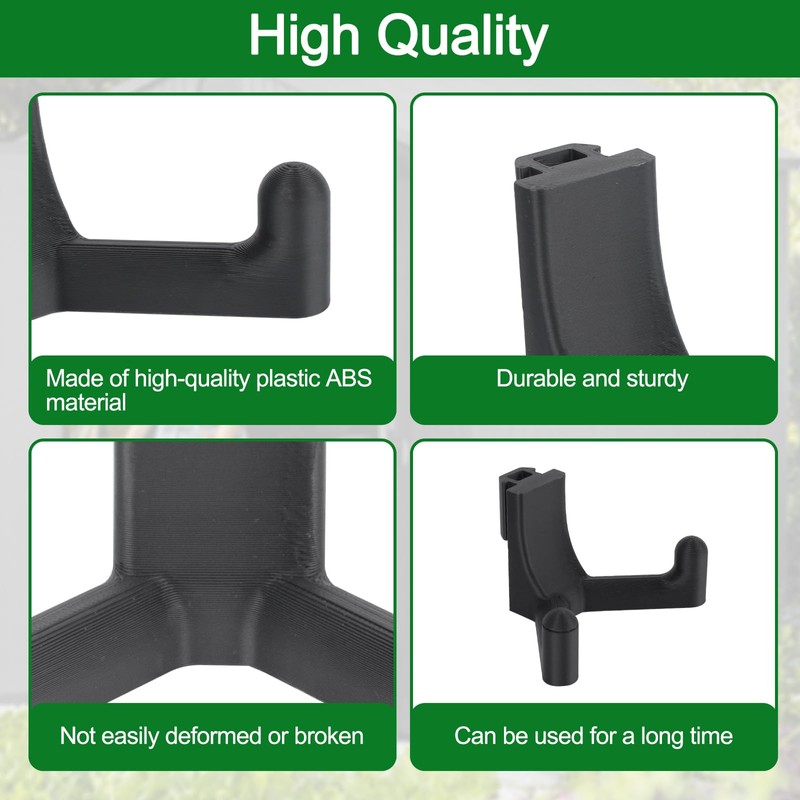 GYQ 3Pack Tool Hook for Lifetime Shed Accessories Shed Storage