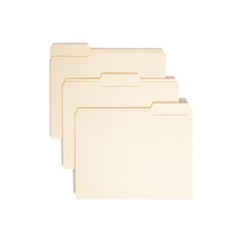 SMEAD Smead Manila File Folder, 1/3-Cut Tab, Letter Size, Manila, 200 per Box