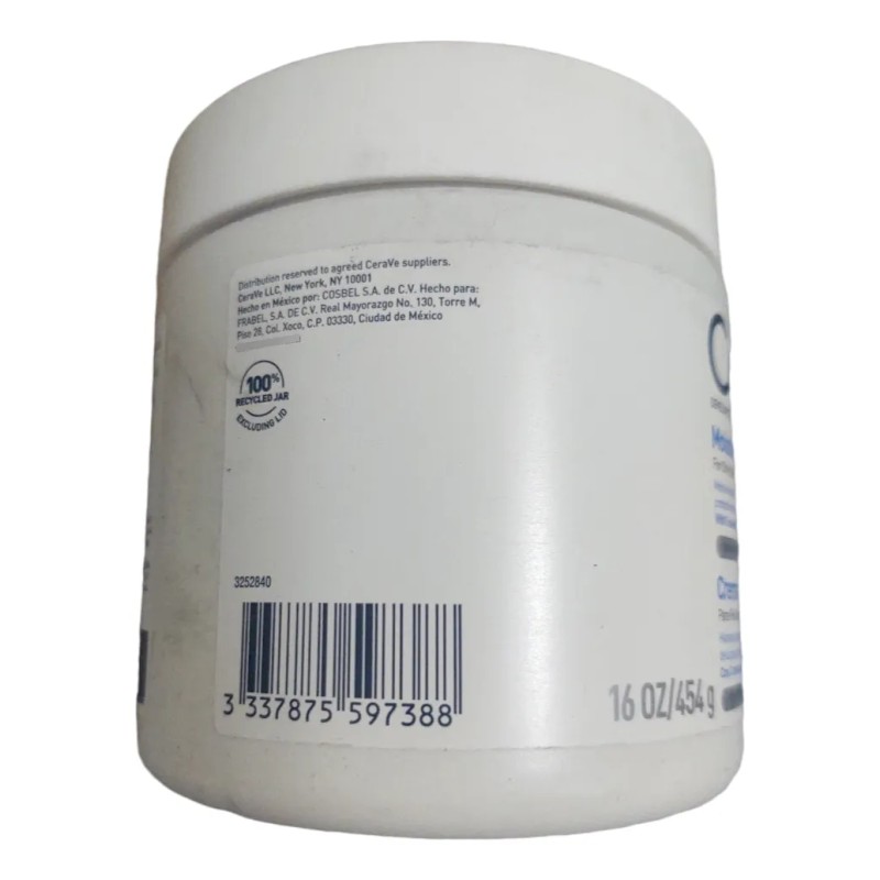 Crema Hidratante Cerave Piel Seca Muy 454g