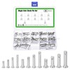sourcing map 96Pcs M3 / M4 / M5 12 Sizes