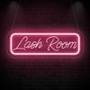 Brochao Lash Room Neon Sign Peach Pink Neon LED Signs