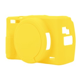 Digital Camera Skin Cover Soft Protector Silicone Anti Fingerprint Skin Friendly Digital Camera Accessory for G7X3 Yellow