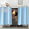 AUCOOMA Blue,1 Piece Bed Curtains Single Sleeper Strong Blackout Heavy