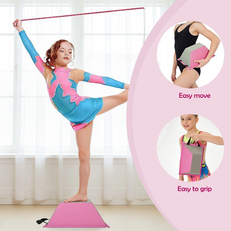 Cheerleading Balance Trainer, Portable Cheer Stunt Stand, PU Non-Slip Cheer