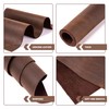 Shkira 12''X24'' Genuine Dark Brown Leather Sheets for Crafts -
