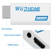 Uzifhdhi Wii to HDMI Converter, Wii to HDMI Adapter for
