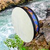 10 '' Wooden Sheepskin Ocean Drum, Simulating The Sound Of