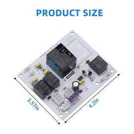 3106996022 3106996.022 Heat & Cool Thermostat Relay Analog Control Circuit Board Kit for Dometic RV Air Conditioner (White)