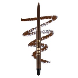 Milani Stay Put Eyeliner - Semi-Sweet (0.01 Ounce) Cruelty-Free Self-Sharpening Eye Pencil with Built-In Smudger - Line & Define Eyes with High Pigment Shades for Long-Lasting Wear