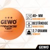 GEWO Table Tennis Balls Training 40+ - 3 Star Table