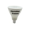 Threaded Screw On Funnel White (White)