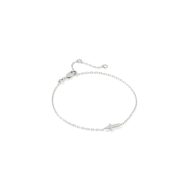 Kendra Scott Cross Inline Bracelet, Sterling Silver
