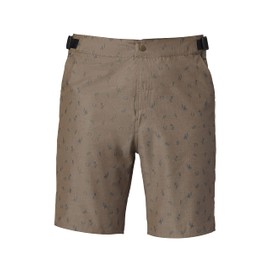 Flylow Reynolds - Pantalones cortos para hombre, para senderismo, ciclismo y natación, Ceniza (impresión), Small