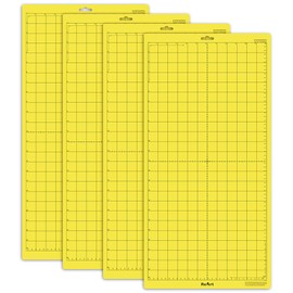 ReArt Standard Grip Cutting Mat for Silhouette Cameo 4 Packs 12" x 24" - Adhesive Cut Mat Replacement Set Matts Vinyl Craft