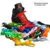 BIRCH's Oval Shoelaces 27 Colors Half Round 1/4" Shoe Laces