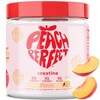 Peach Perfect Creatine Monohydrate Powder, Creatine for Women with Collagen,
