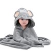 Asnewkit Hooded Baby Towel, Baby Bath Towels with Hood,Unique Animal
