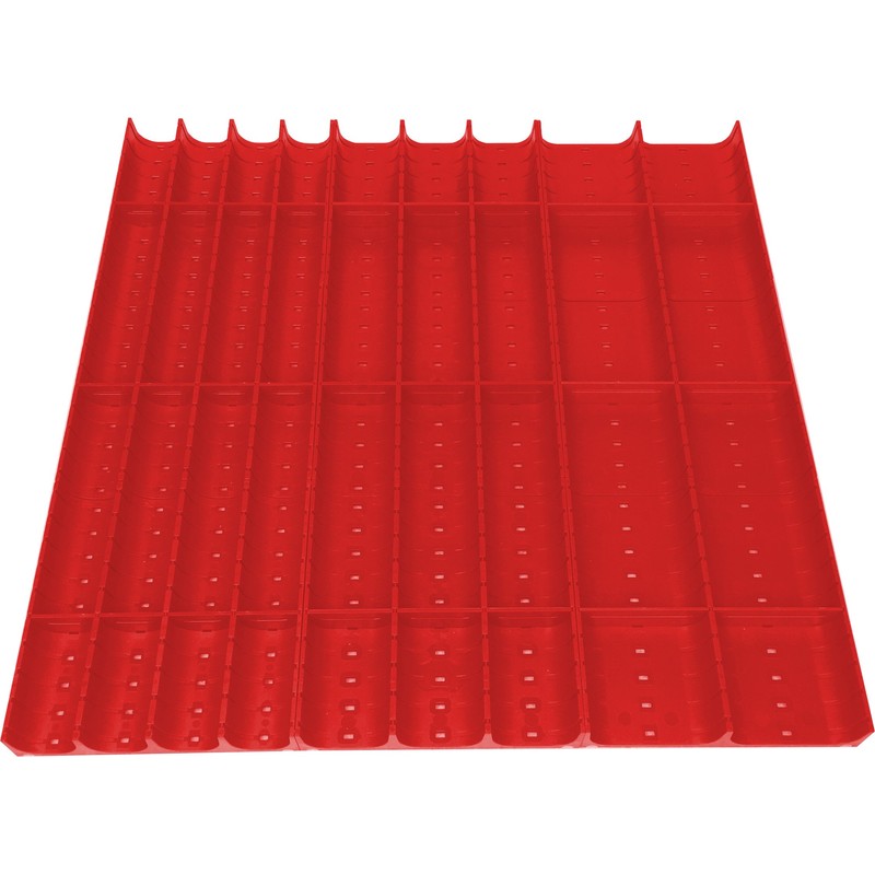 4 Cavity Workbench Drawer Unit Unit Red 148 x 148