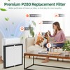 2 Packs P280 P260 Replacement Filters Compatible with TPLMB/YARIKI P280