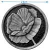 Poppy Garden Concrete or Plaster Plaque Mould Stepping Stone Mold