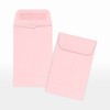 LUXPaper Coin Envelopes, Candy Pink, 2 1/4-Inch x 3 1/2-Inch,