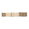 Hapitas 7124 447 Cross-Band Suitcase Belt, Houndstooth Beige, 447 houndstooth