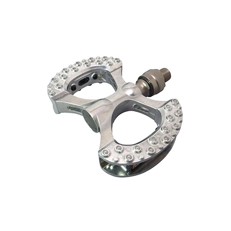 MKS Mikashima Manufacturing LAMBDA Ezy Superior Bicycle Pedal, Silver