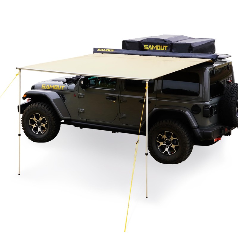 SAMOUT Vehicle Awning Replacement Pole (10FT Arm Pole)