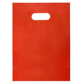 Choice Marts 100 Red Bags for Small Business 1.5Mil 9"x12" Merchandise Bags Thick Glossy Retail Bags and Shopping Bags For Small Business with Handles Boutique Bags and Red Plastic Bags
