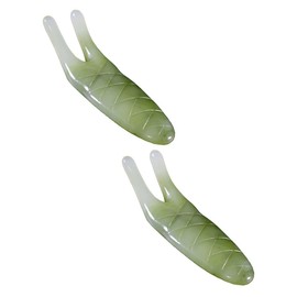 IWOWHERO Nose Beauty Stick Facial Exfoliator Tool Face Massage Tool Nose Bridge Massager Random Color